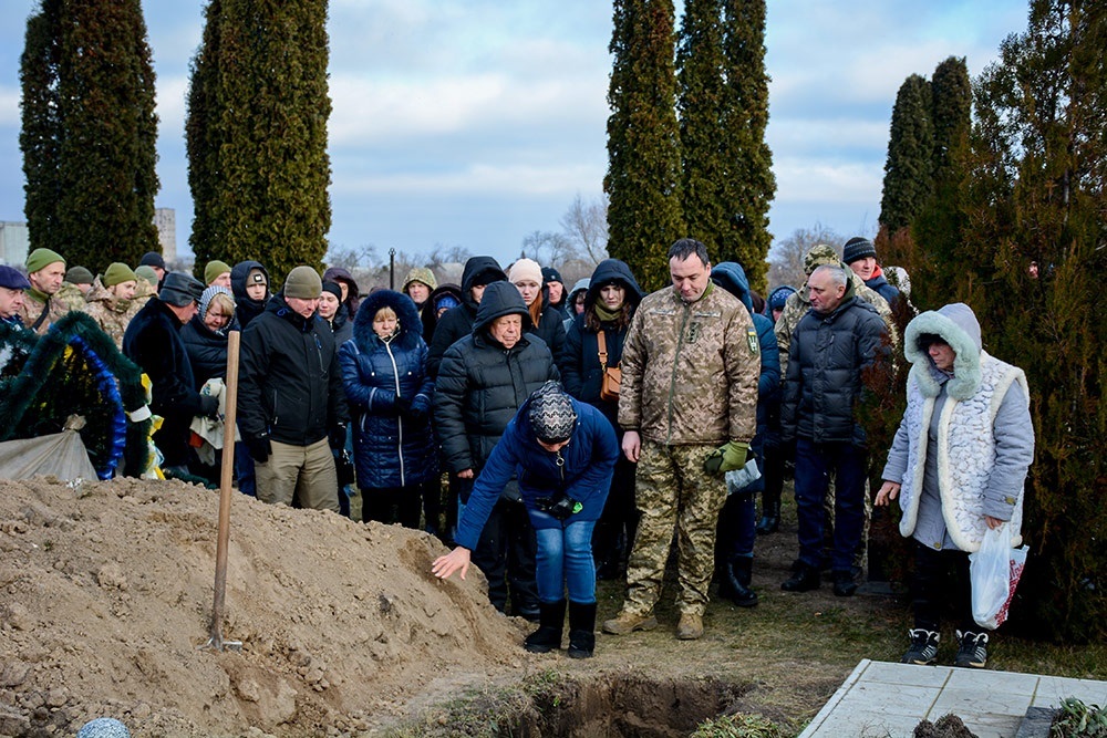 У Кагарлику провели в останню путь воїна Юрія Тригуба - 24