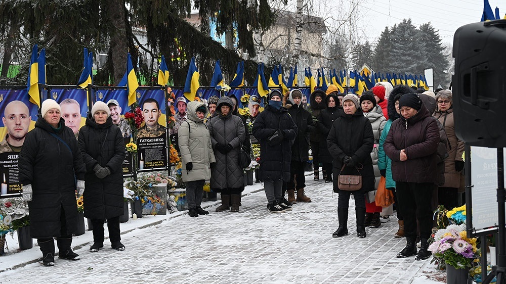 У Кагарлику на Алеї Слави відкрили банери ще 4 Героям - 5