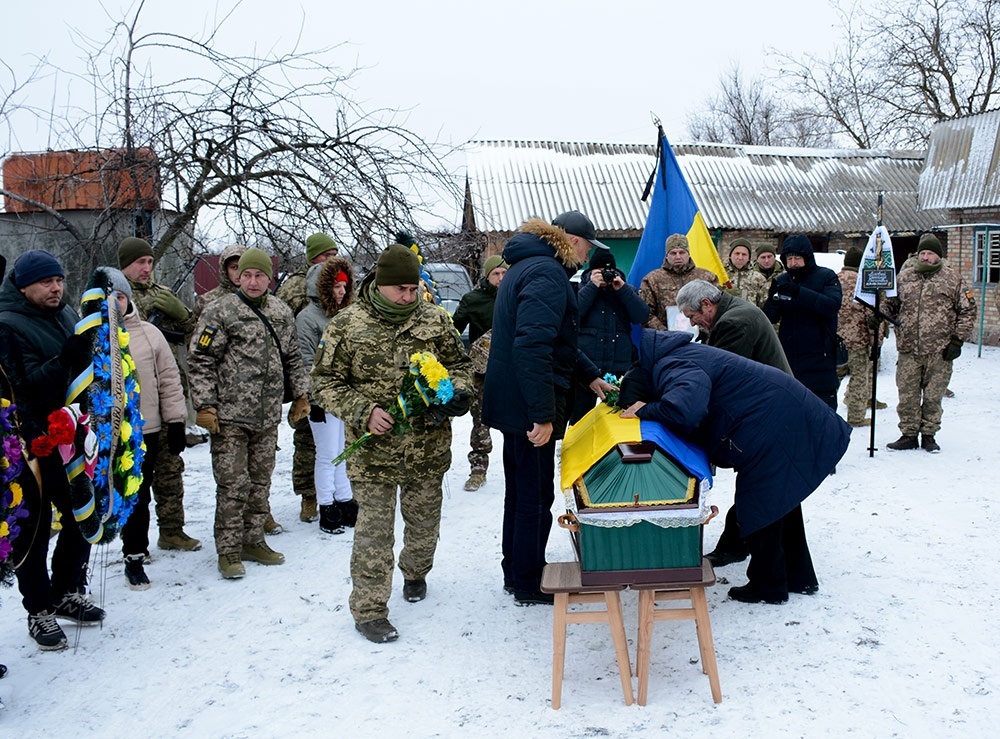 У Переселенні провели в останню путь воїна Олександра Лісового