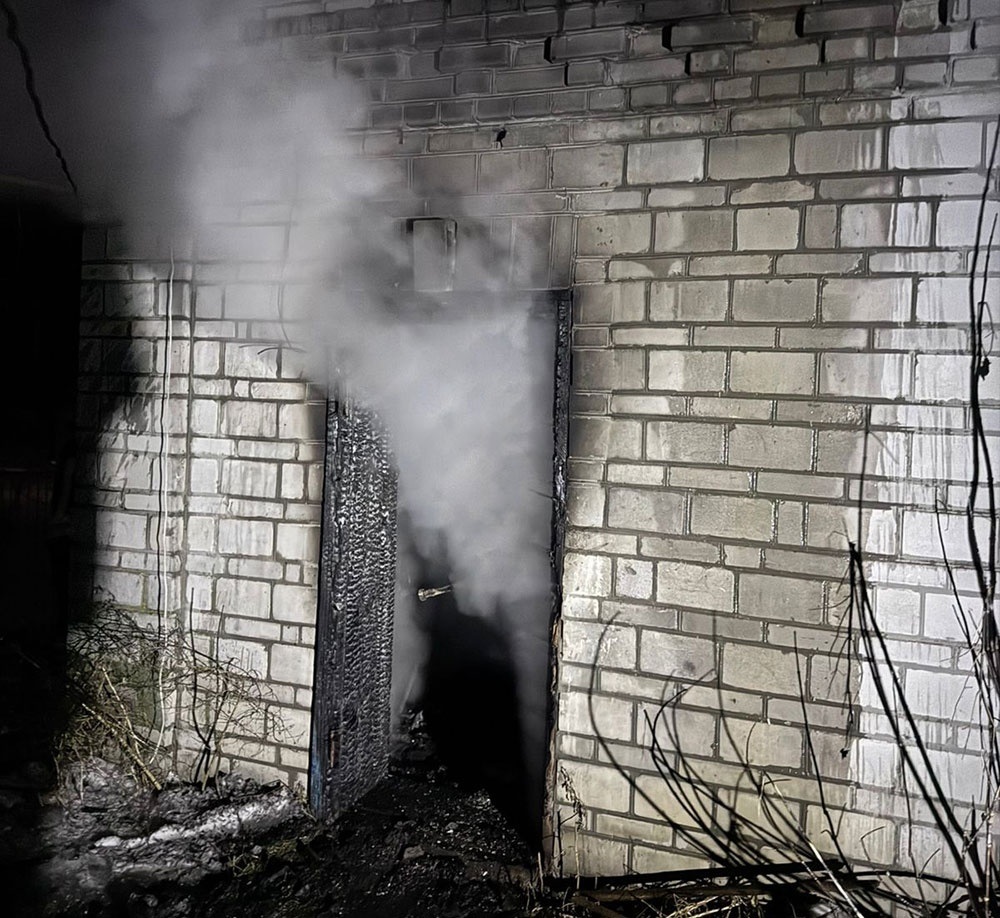 Пожежа в Буртах на Кагарличчині