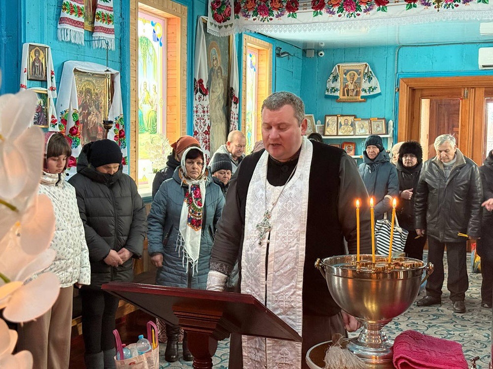 Освячення води в Кадомці
