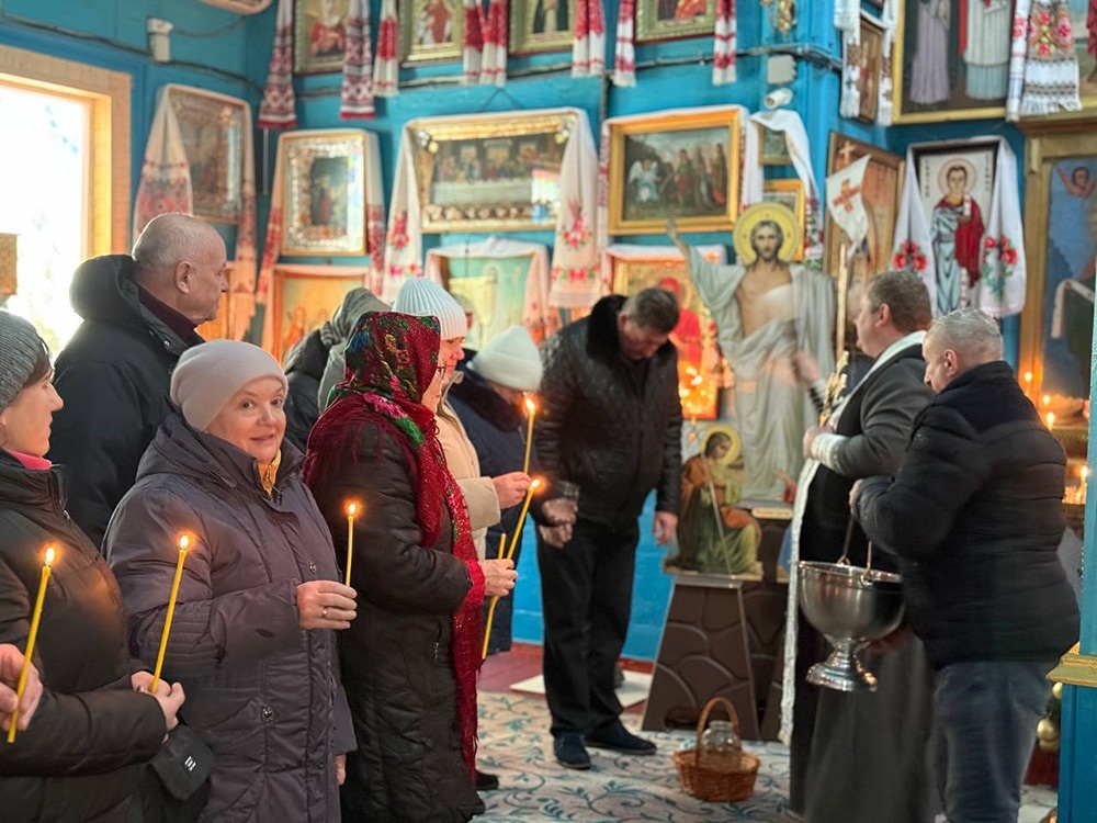 Освячення води в Кадомці