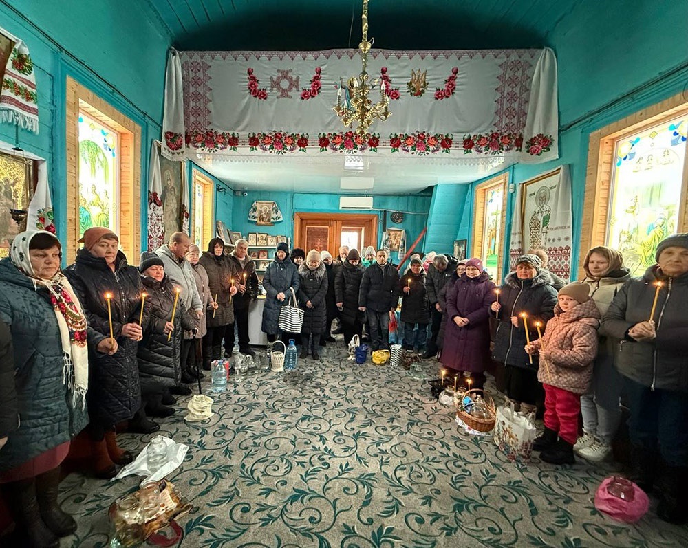 Освячення води в Кадомці