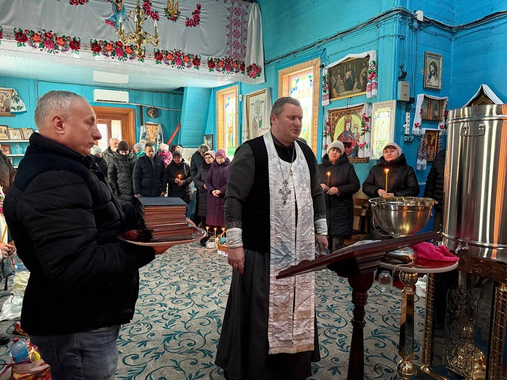 Освячення води в Кадомці