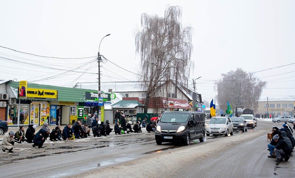 Кагарлик прощається із воїном Віталієм Карлюком