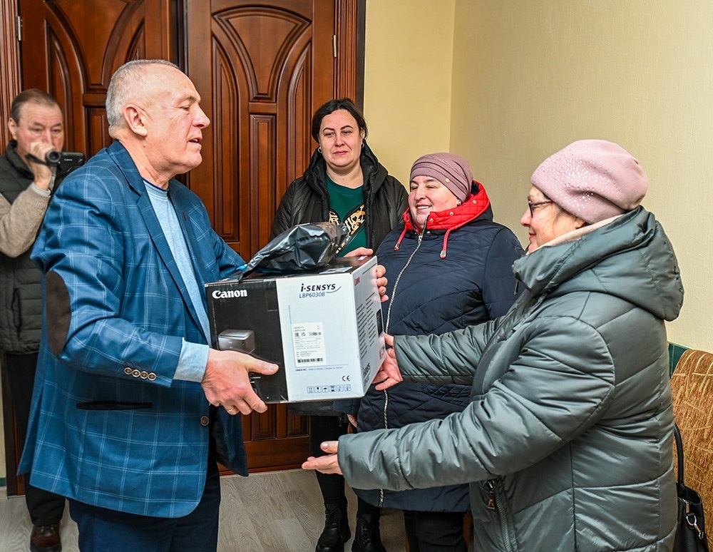 Лазерні принтери Canon i-SENSYS для сільських бібліотек Кагарлицької громади