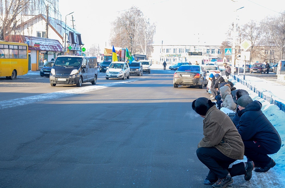 Кагарлик прощається із воїном Іваном Курбетом
