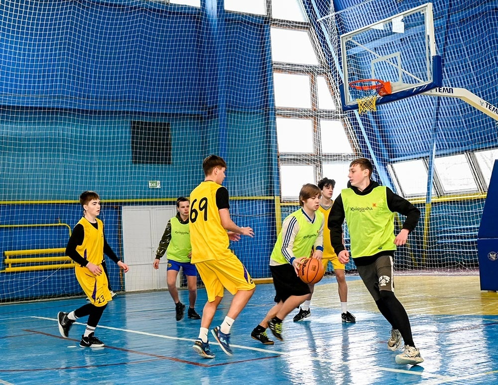 Змагання із баскетболу серед унів середніх класів у Кагарлику 2026 - 2