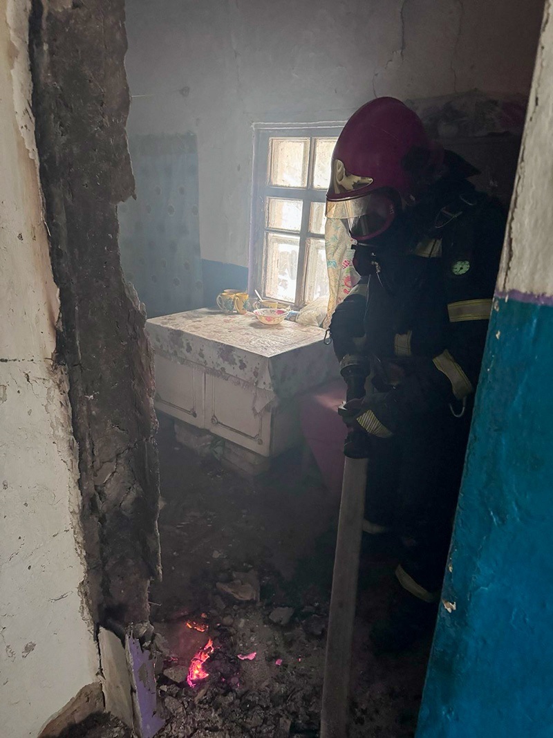 Пожежа в селі Расавка на Кагарличчині