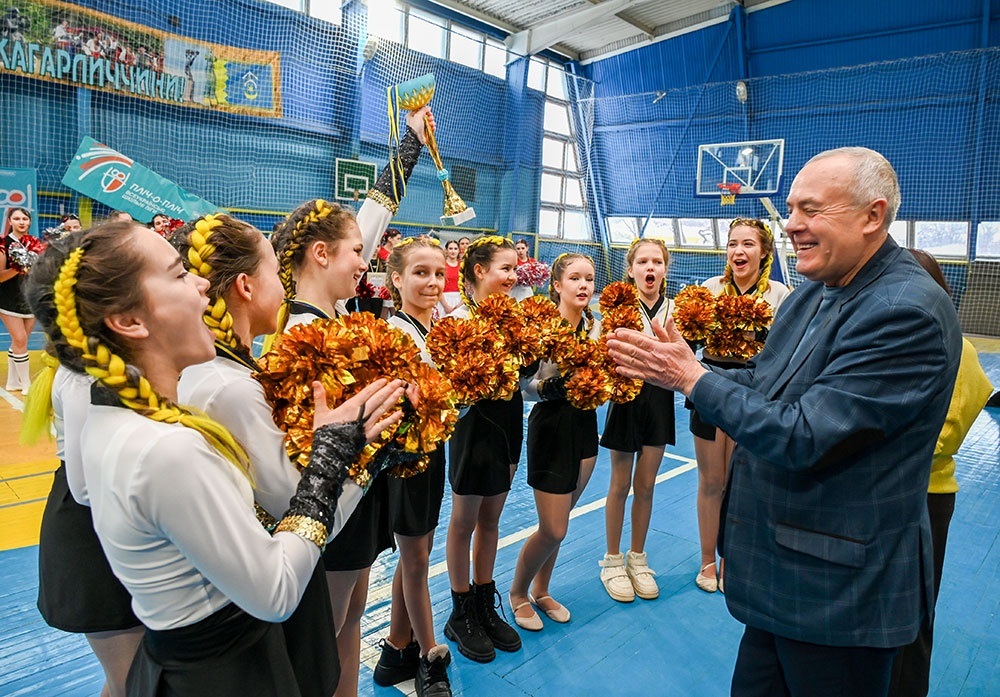 Нагородження команд з чирлідингу в Кагарлику