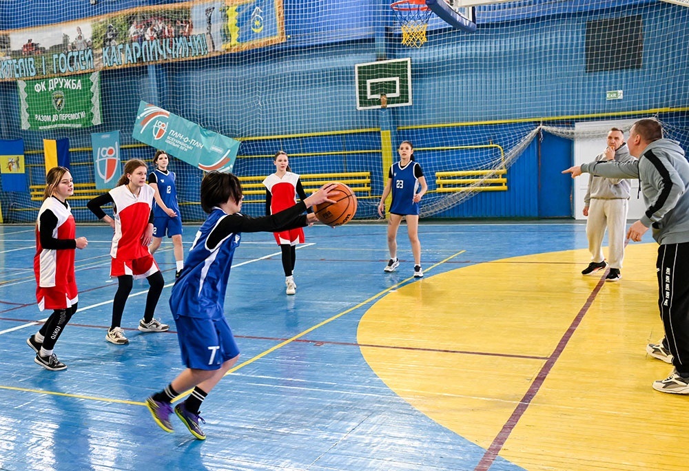 Змагання із стрітболу в Кагарлику серед ліцеїв громади