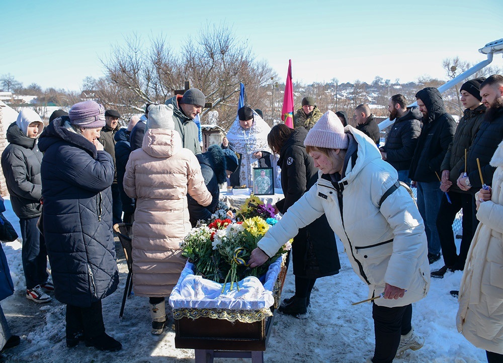 Кагарлик прощається із воїном Володимиром Дєговцевим - 6