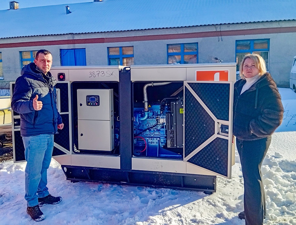 Генератор від Фонду Сергія Притули для Кагарлицької багатопрофільної лікарні