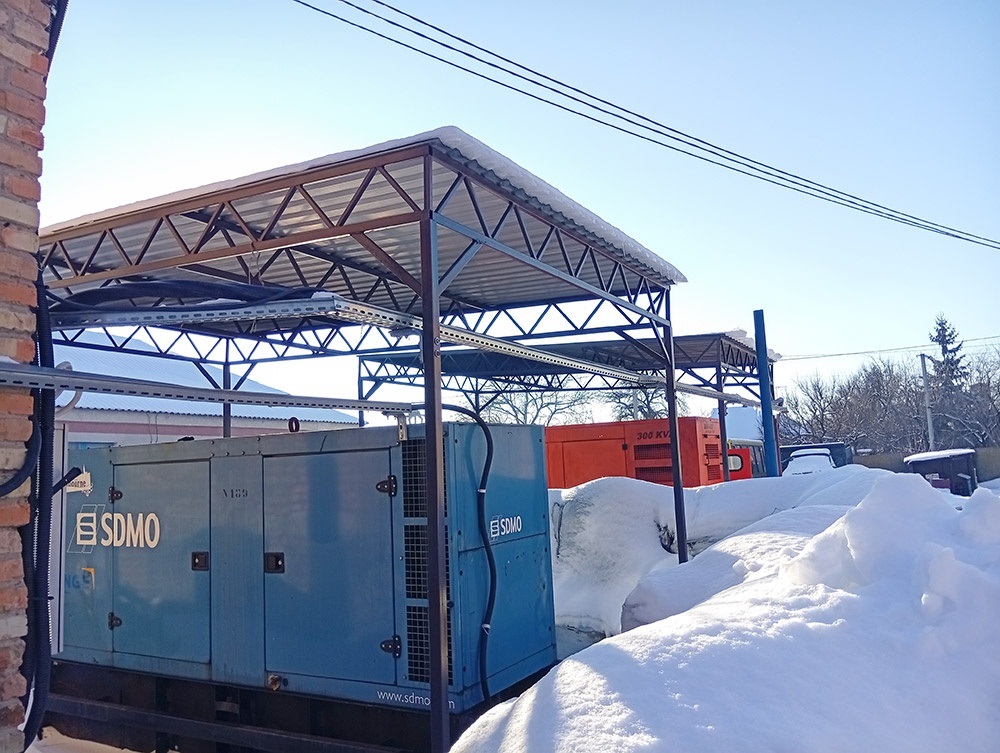 Генератори для резервного живлення вКагарлицькій лікарні