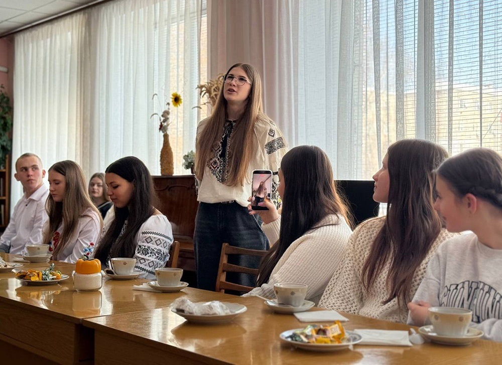 Зустріч із поетом Віктором Заїкою в бібліотеці в Кагарлику - 5