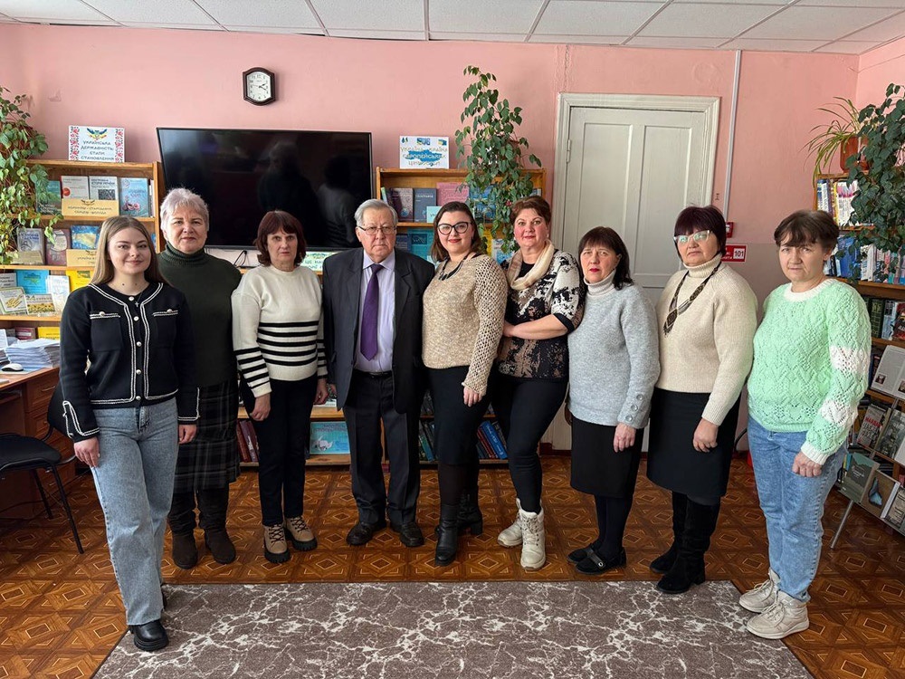 Зустріч із поетом Віктором Заїкою в бібліотеці в Кагарлику - 6