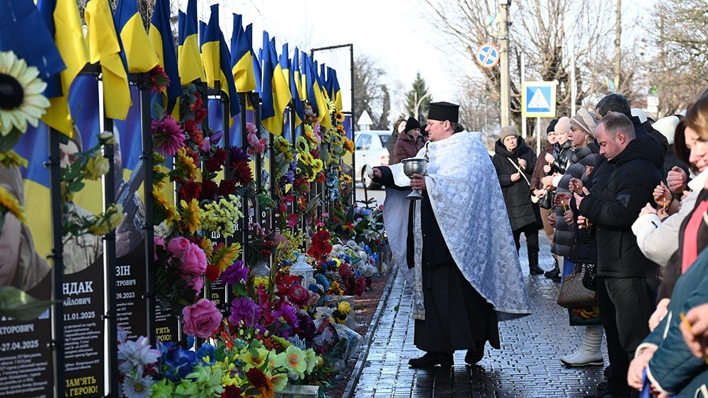 Молеьбень за Україну і за полеглих воїнів в Кагарлику - 3