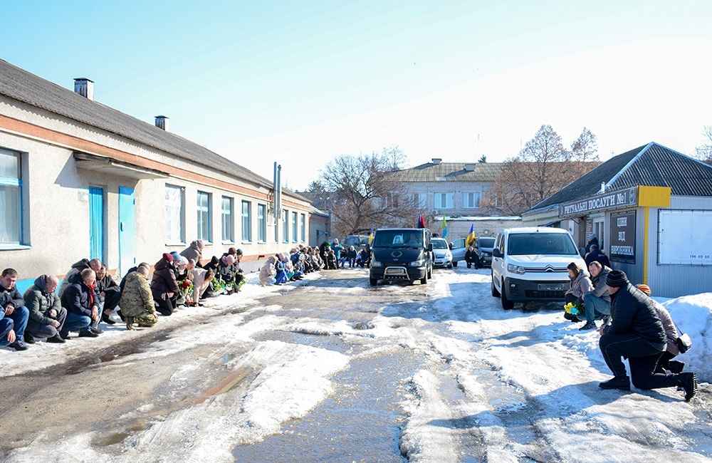 Кагарлик прощається із воїном Андрієм Ящуком