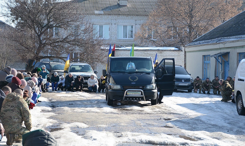 Кагарлик прощається із воїном Андрієм Ящуком - 2