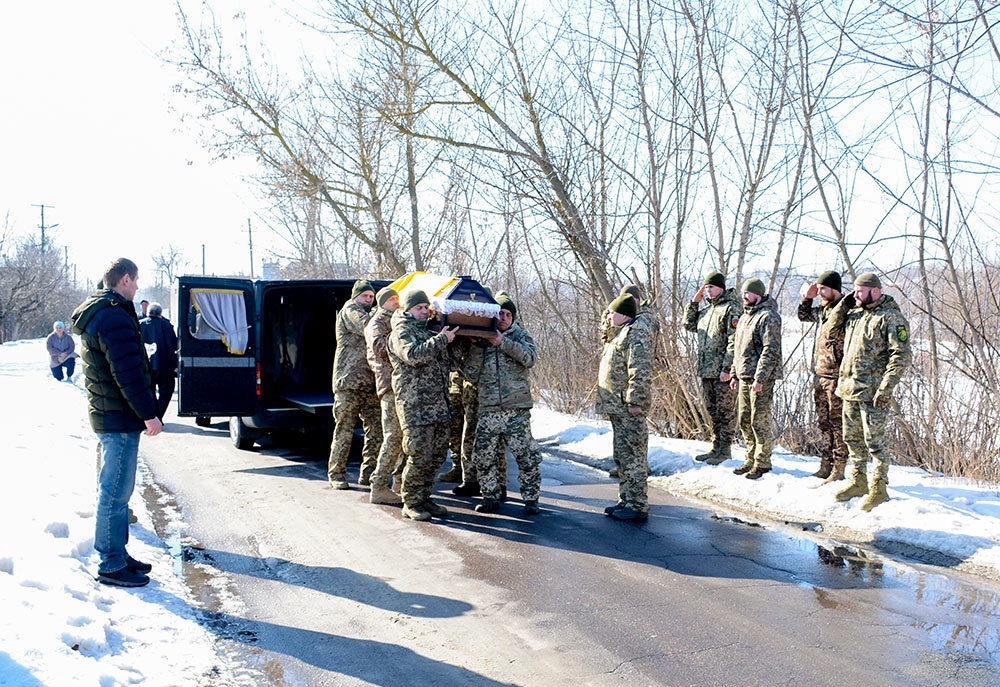 Кагарлик прощається із воїном Андрієм Ящуком - 6