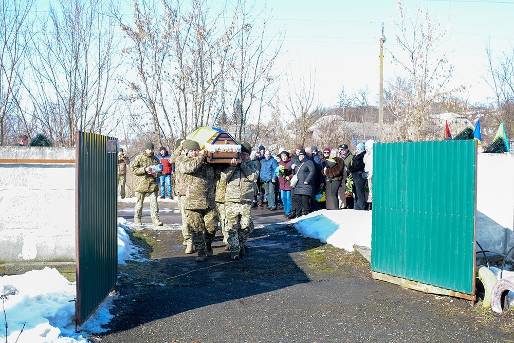 Кагарлик прощається із воїном Андрієм Ящуком - 7