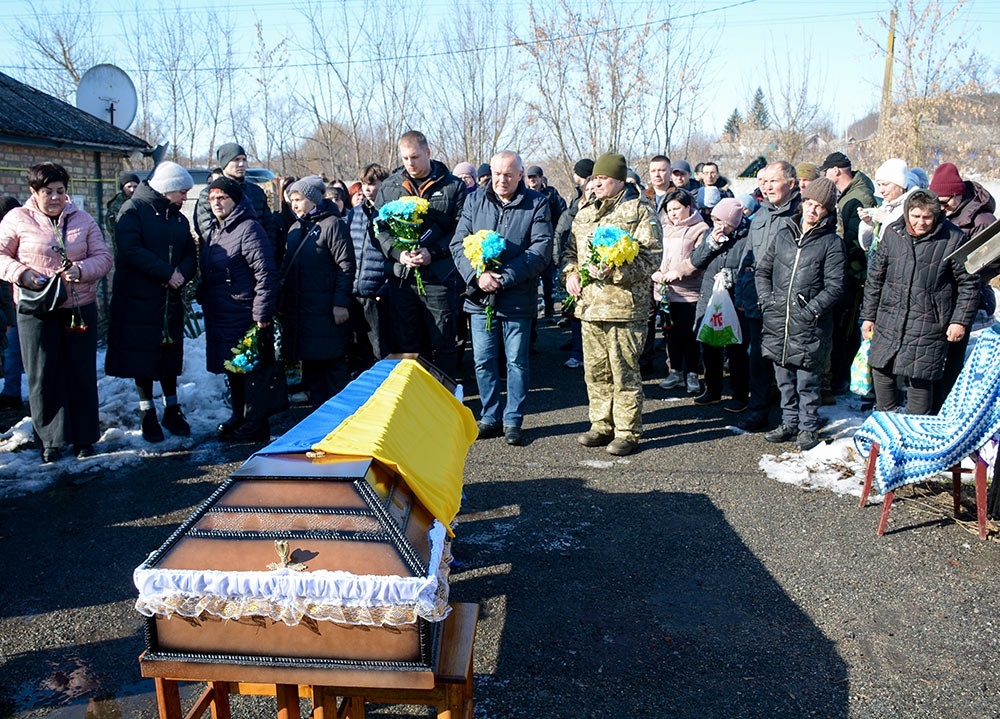 У Кагарлику провели в останню путь воїна Андрія Ящука