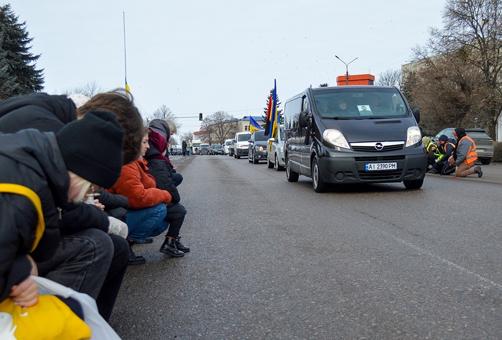 Кагарлик прощається із воїном Назаром Жирним - 2
