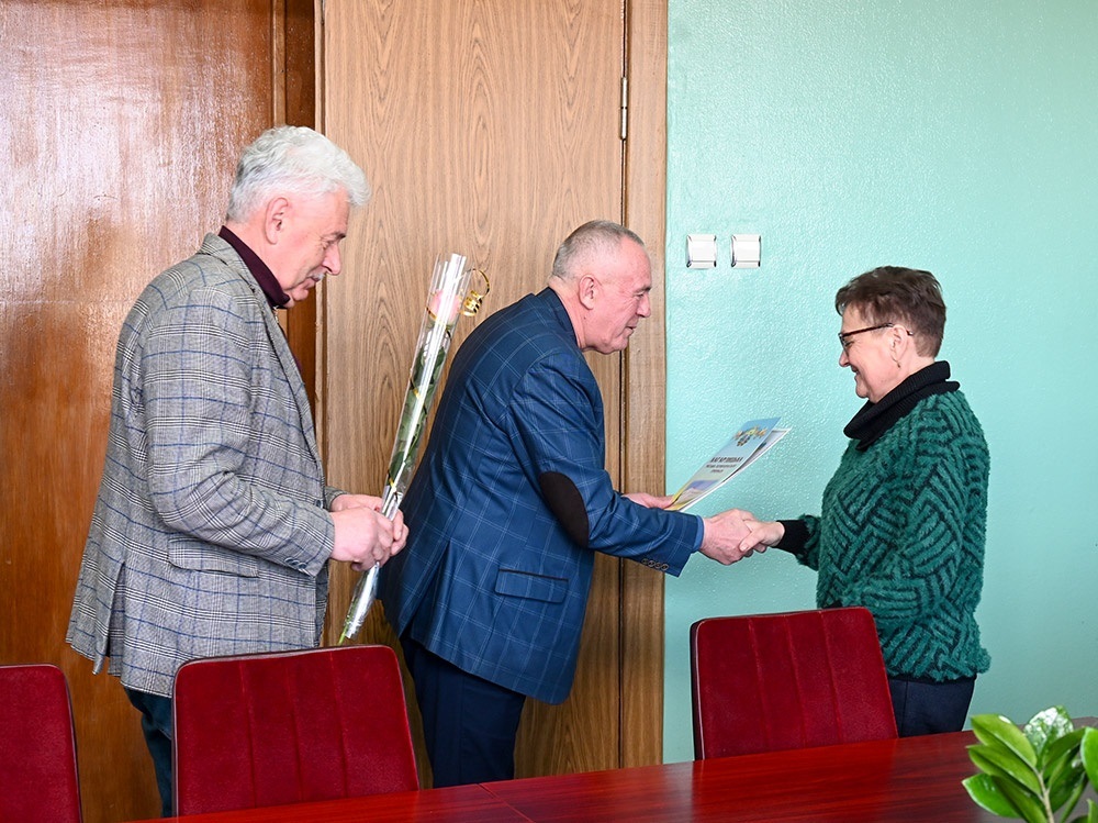 Відзнаку отримує Валентина Кикикало