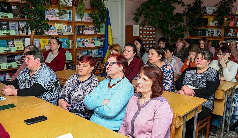 Під час зустрічі із Русланом Горовим в Центральній бібліотеці в Кагарлику - 3