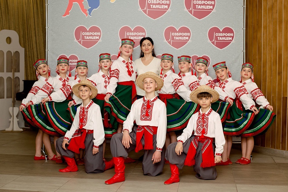Кагарлицький "Оберіг" - володарі другого місця на благодійному конкурсі "Озброєні танцем" у 3 віковій категорії
