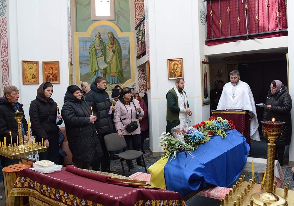 У Мирівці провели в останню путь воїна Олексія Шевченка - 3