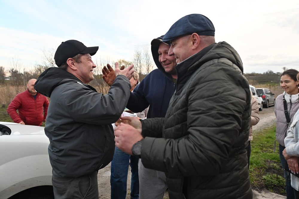 Тепла зустріч воїна Миколи Максименка на рідній кагарлицькій землі - 2