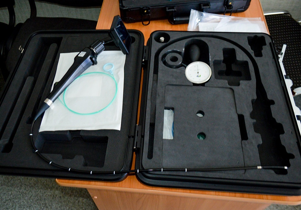 Бронхоскоп в Кагарлицькій лікарні