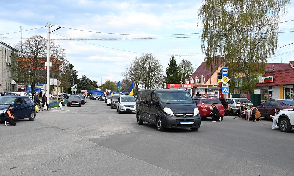 Кагарлик зустрічає воїна Василя Бабія
