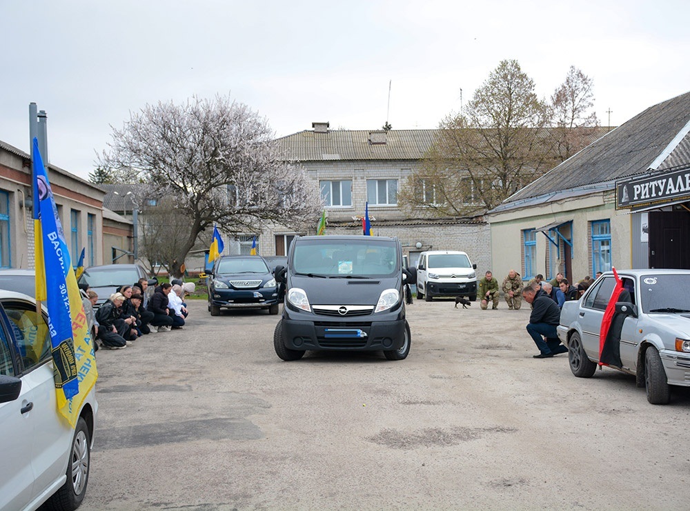 Кагарлик прощається із воїном Василем Бабієм