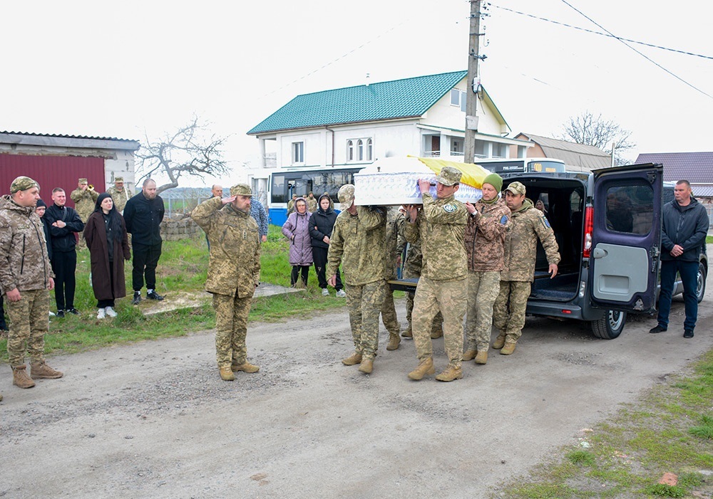 Кагарлик прощається із воїном Василем Бабієм - 3