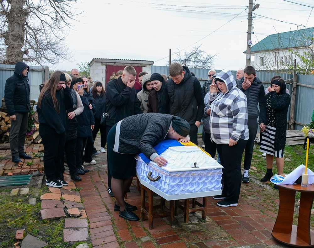 Кагарлик прощається із воїном Василем Бабієм - 5