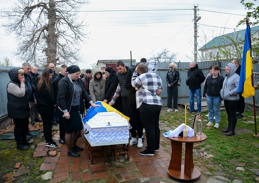 Кагарлик прощається із воїном Василем Бабієм - 6