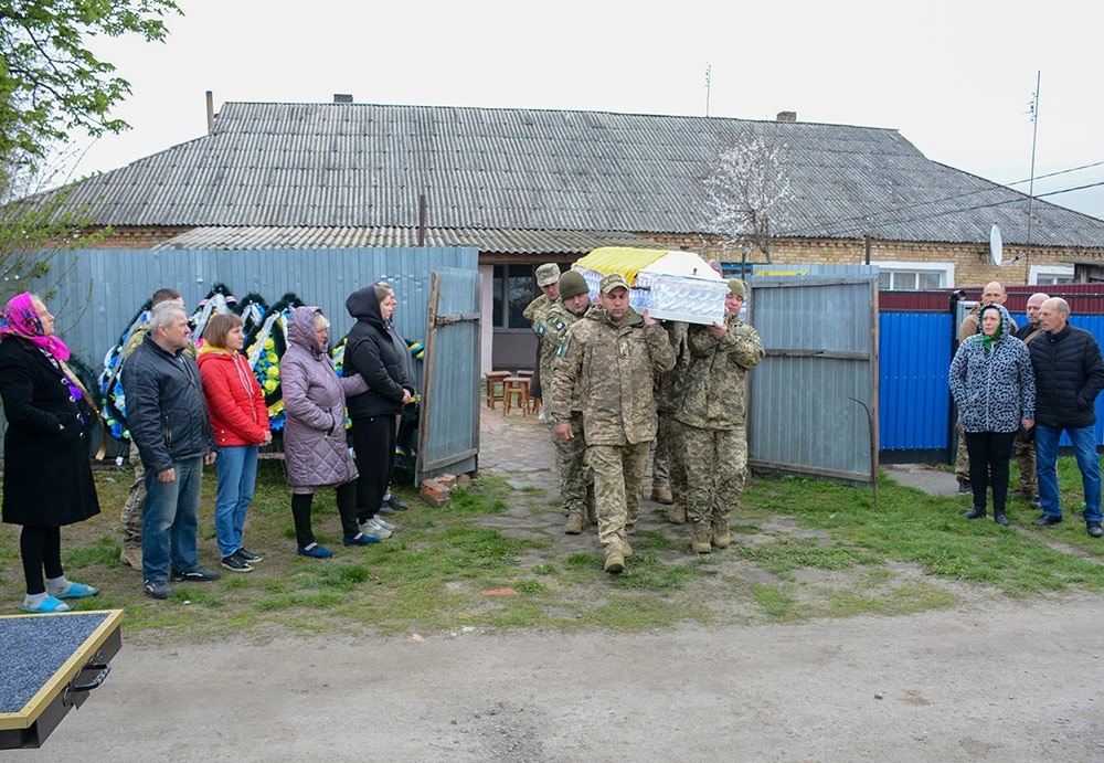 Кагарлик прощається із воїном Василем Бабієм - 7