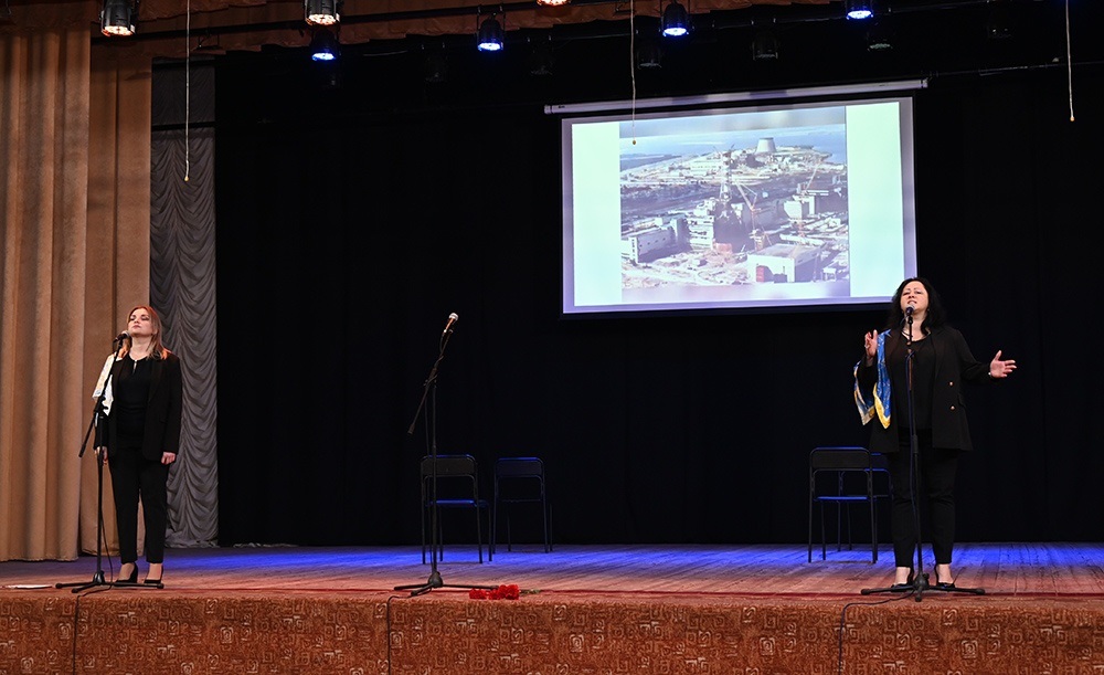 Захід-спогад Чорнобиль що не мовчить на сцені Кагарлицького центру культури та дозвілля - 4