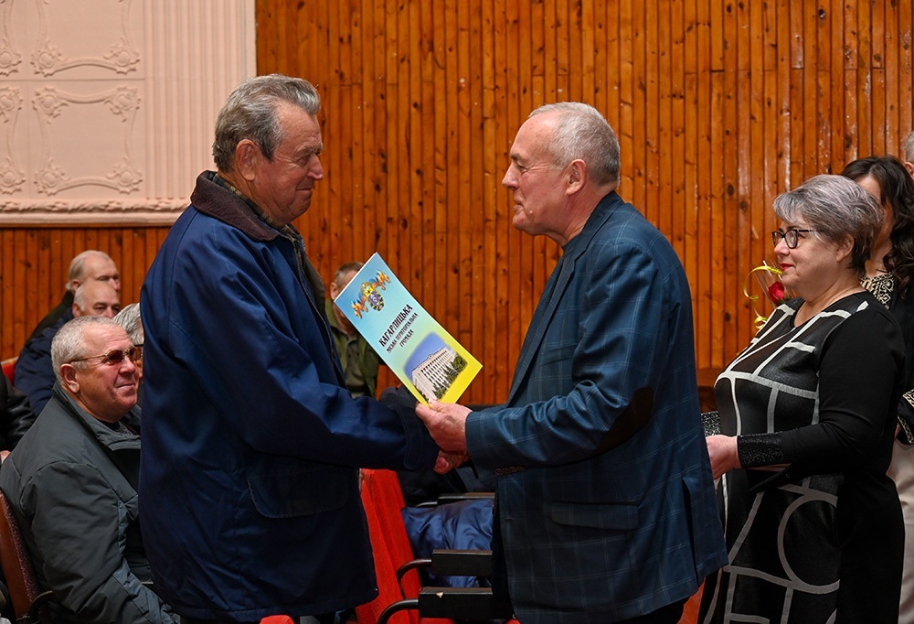 Вручення нагород учасникам ліквідації аварії на ЧАЕС в Кагарлику