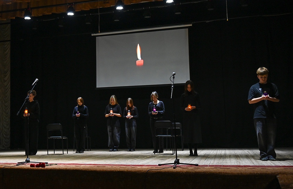 Захід-спогад Чорнобиль що не мовчить на сцені Кагарлицького центру культури та дозвілля - 5