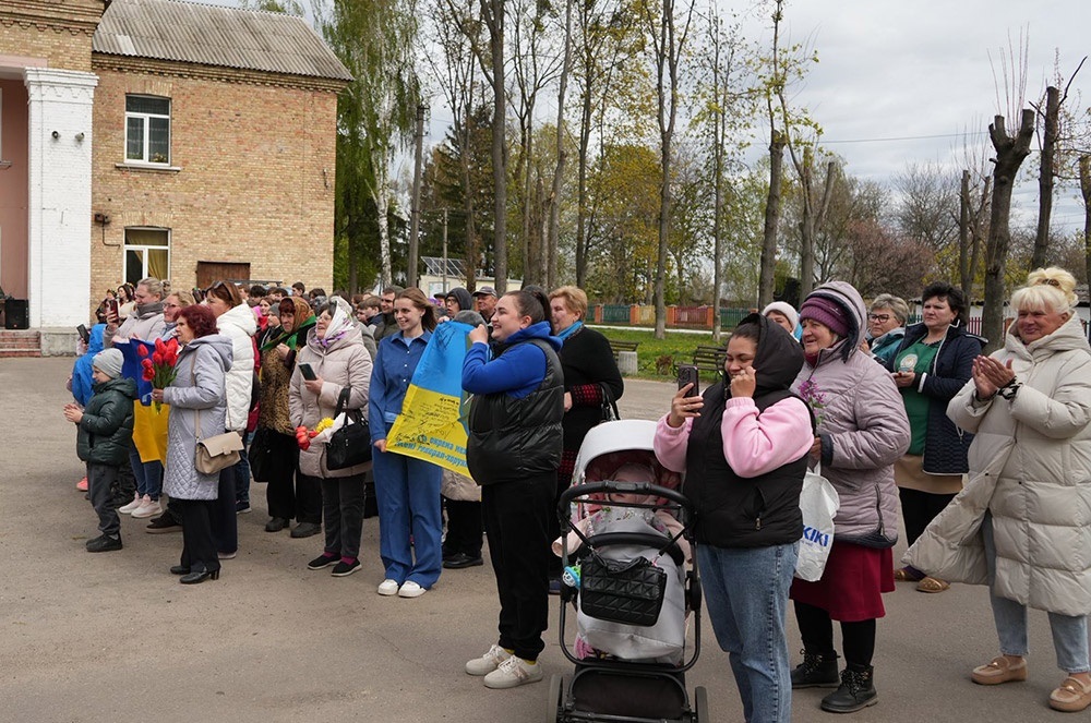 Зустріч Захисника Володимира Чабана у рідному селі Стайки після повернення з полону - 4