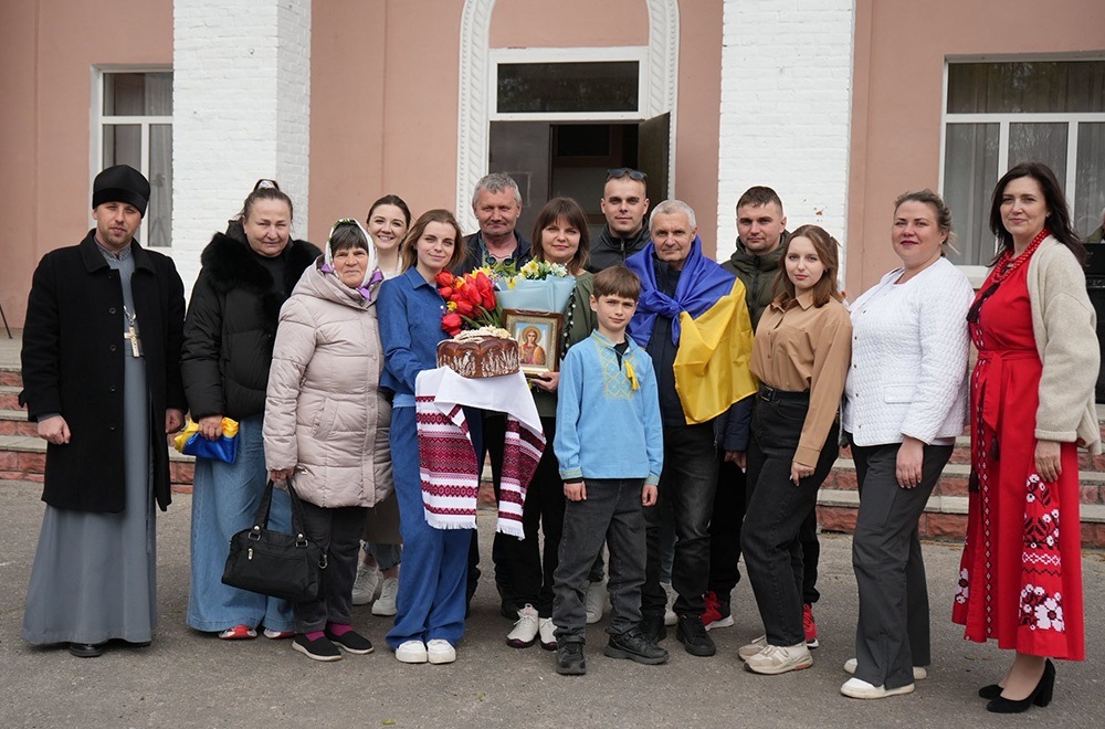 Зустріч Захисника Володимира Чабана у рідному селі Стайки після повернення з полону - 6