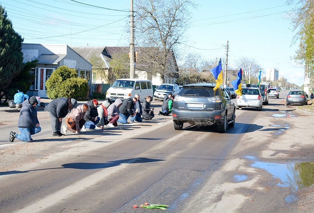 Кагарлик прощається із воїном Олександром Сізовим - 3