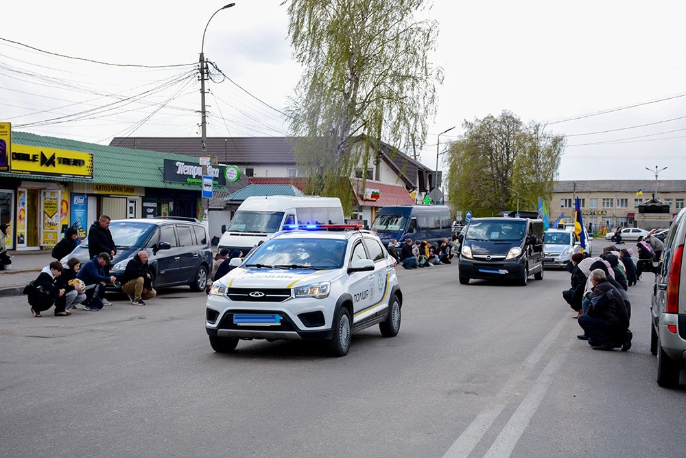 Кагарлик прощається із воїном Миколою Малаховим
