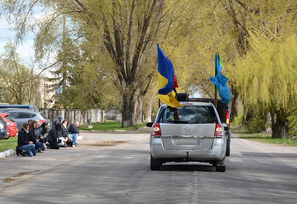Кагарлик прощається із воїном Вадимом Юрченком - 3