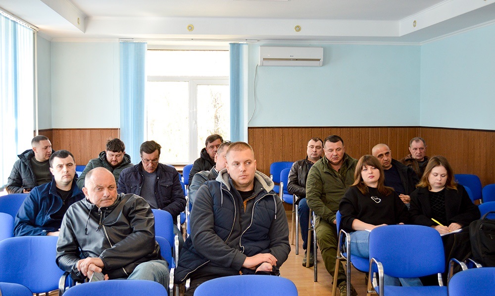 Робоча зустріч у Кагарлицькій міській раді щодо створення індустріального парку