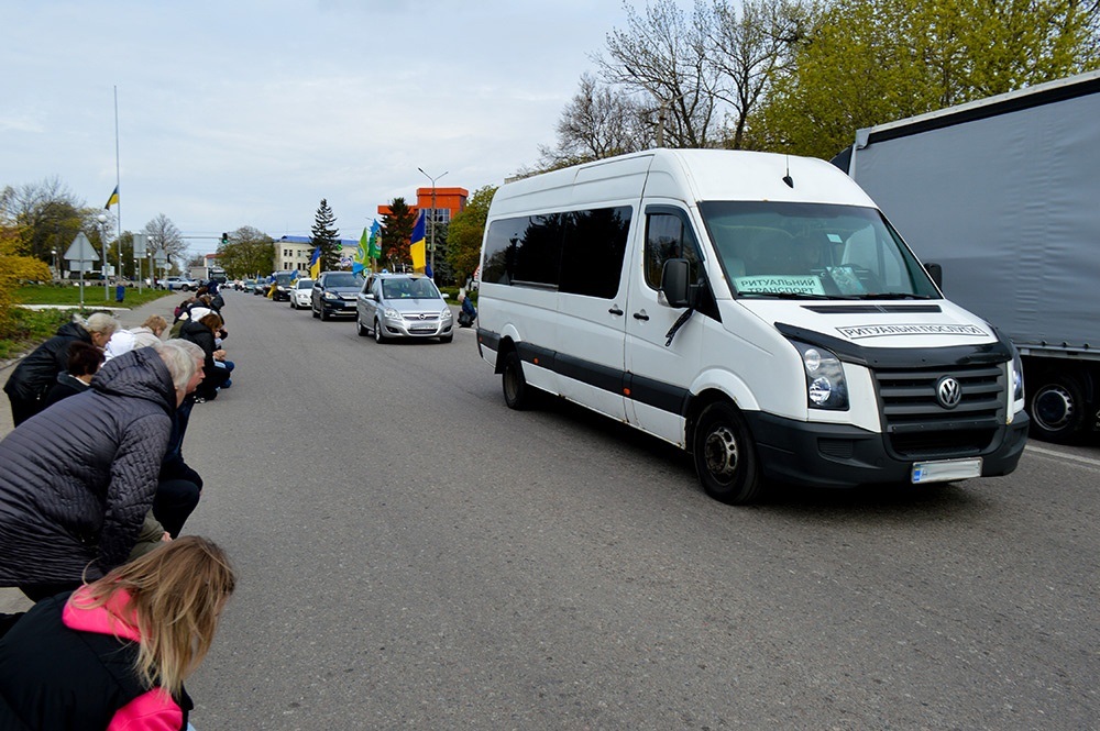 Кагарлик прощається із воїном Василем Бабієм - 3