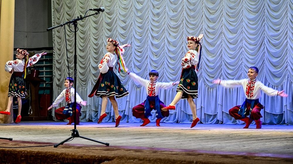 Виступ вихованців Кагарлицького центру дитячої та юнацької творчості на благодійному концерті